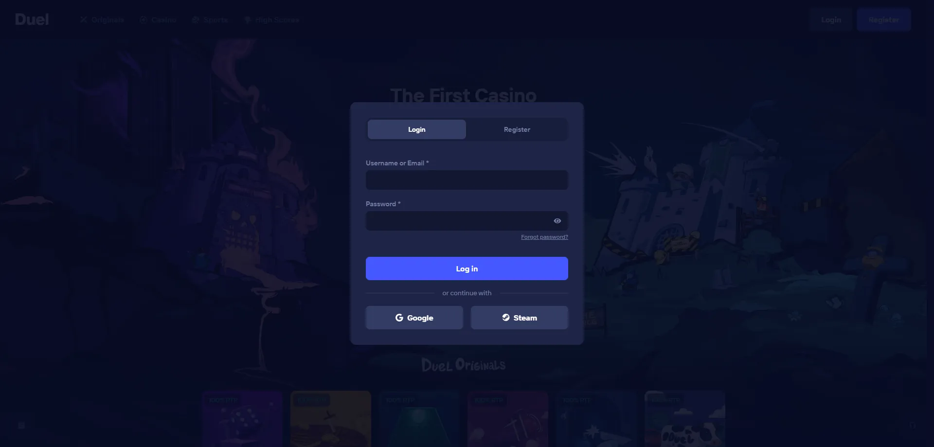 Duel Casino mobilná verzia – hrajte na Android a iOS bez stiahnutia